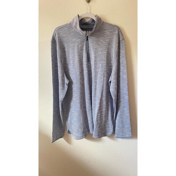 Robert Graham Allman Regular-Fit Quarter-Zip Sweater NWT Size 2XL - Picture 11 of 12